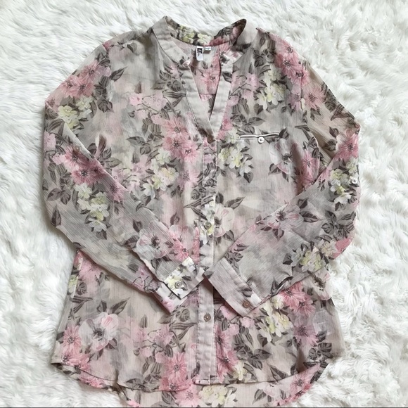 Kut from Kloth Floral Print Button Up Blouse - Picture 6 of 16